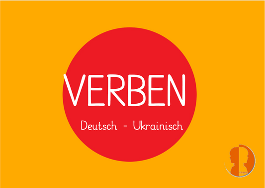 Verbkartei - 64 Karten - Deutsch - Ukrainisch